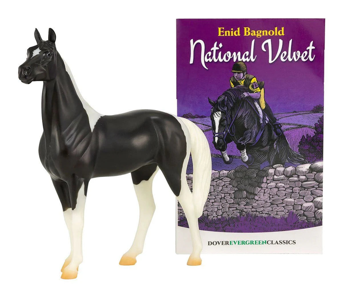 National Velvet Horse & Book set